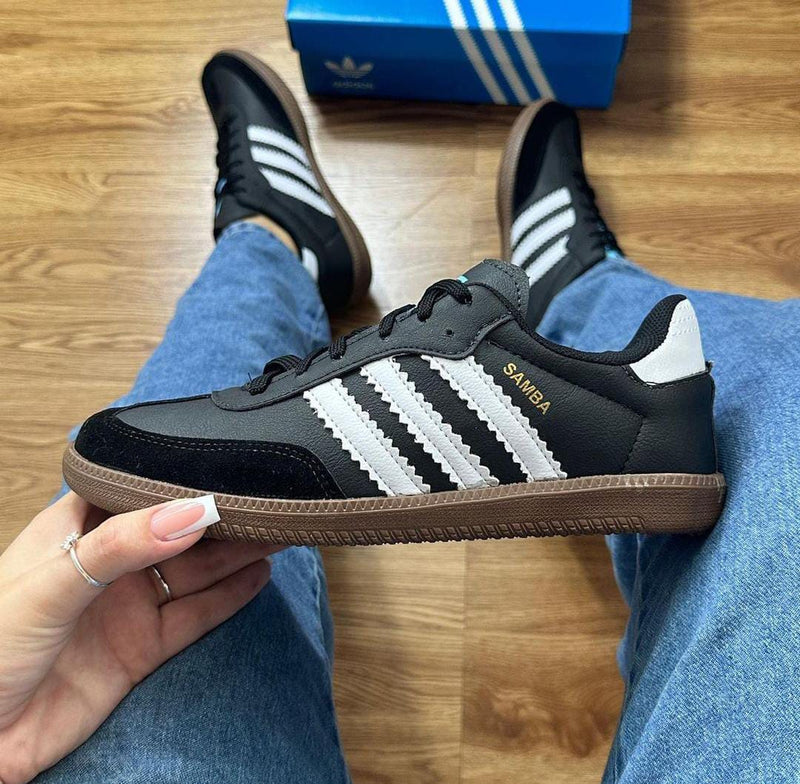 Adidas-SAMBA preto