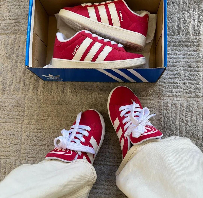 Adidas campus - vermelho