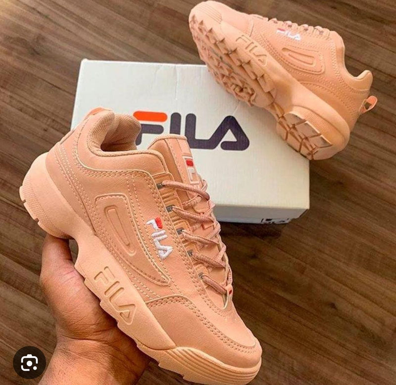 Fila Disruptor - ROSA ESCURO